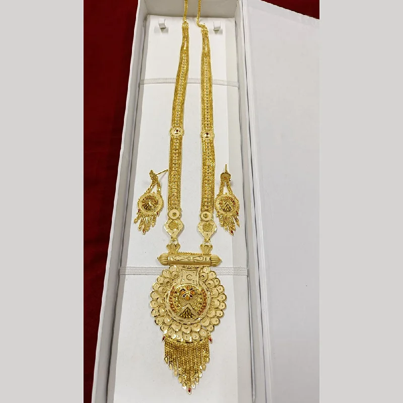 Pari Art Jewellery Forming Long Necklace Set