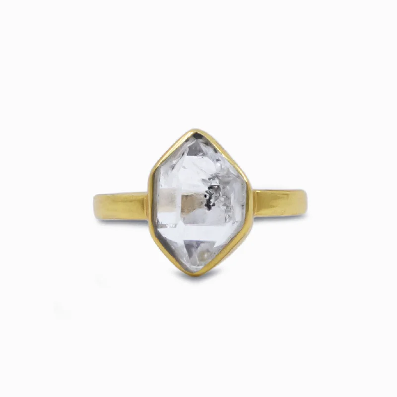 Herkimer Diamond Ring