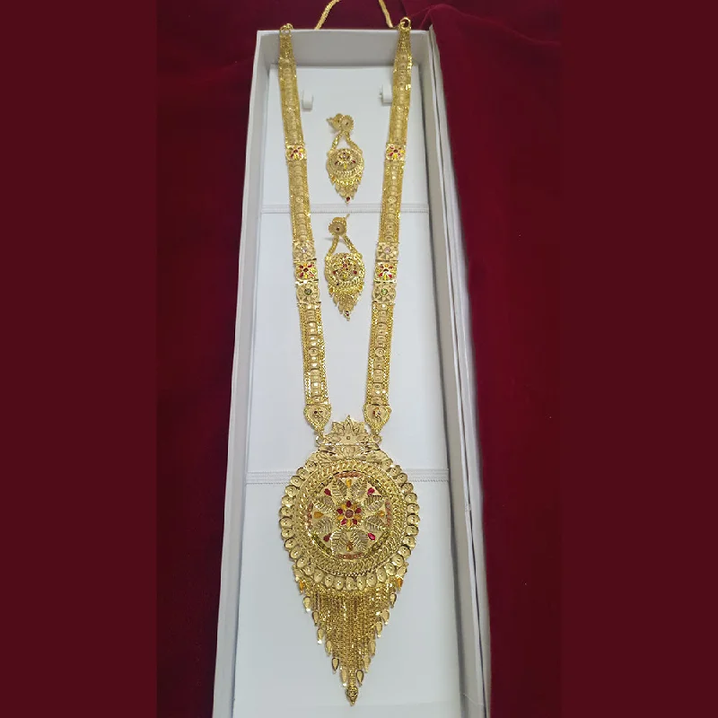 Pari Art Jewellery Forming Long Necklace Set