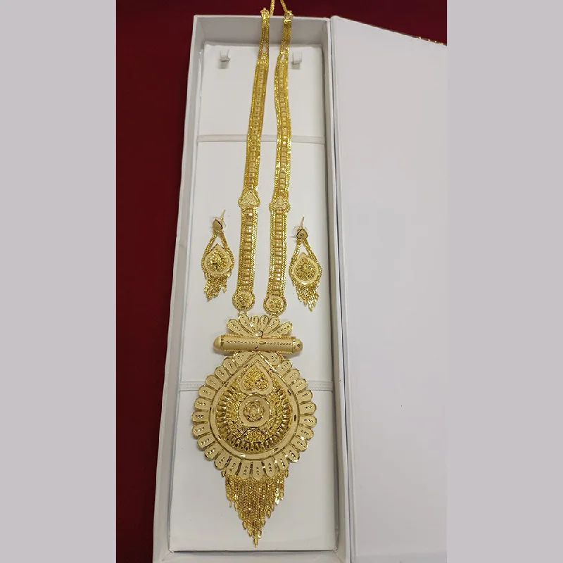 Pari Art Jewellery Forming Long Necklace Set