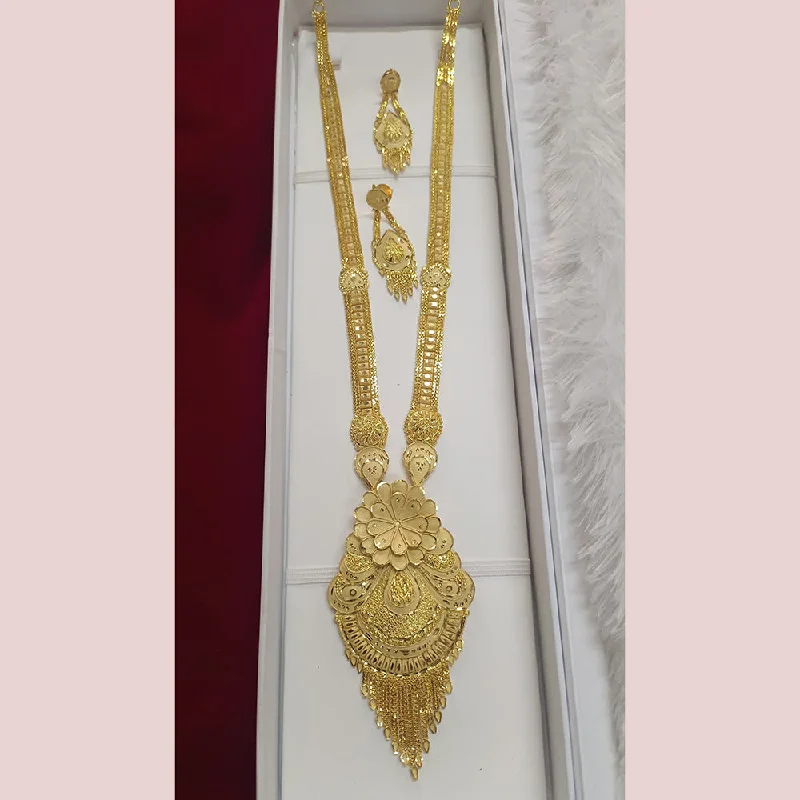 Pari Art Jewellery Forming Long Necklace Set