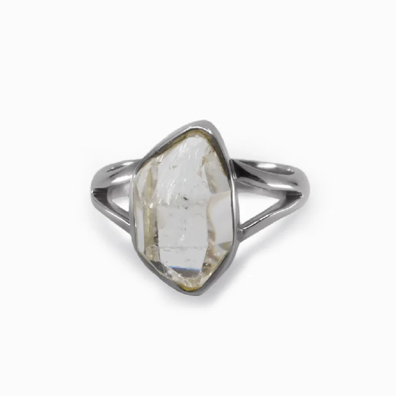 Herkimer Diamond Ring