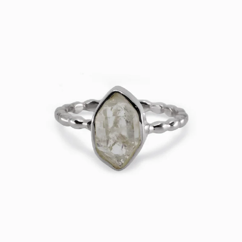 Herkimer Diamond Ring