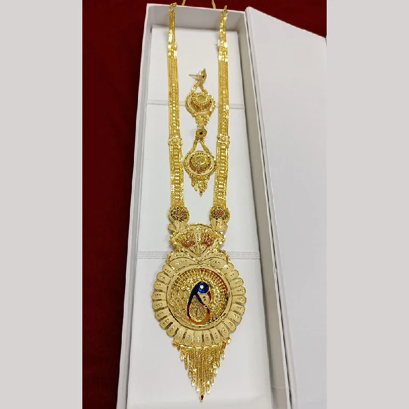 Pari Art Jewellery Forming Long Necklace Set