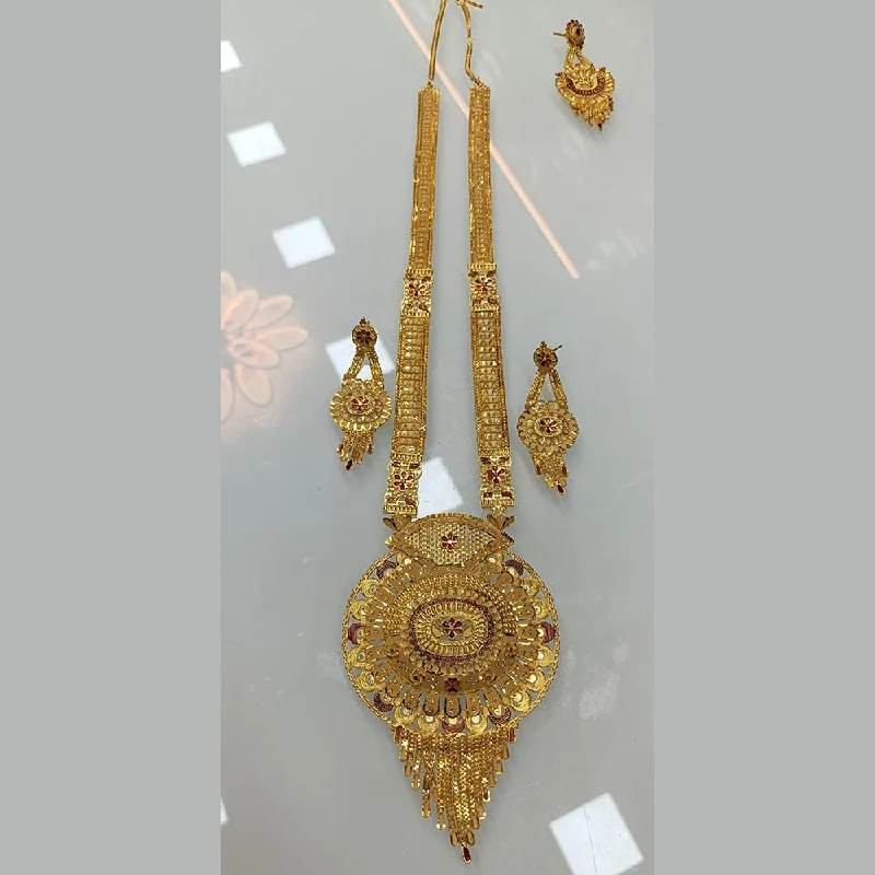 Pari Art Jewellery Forming Long Necklace Set