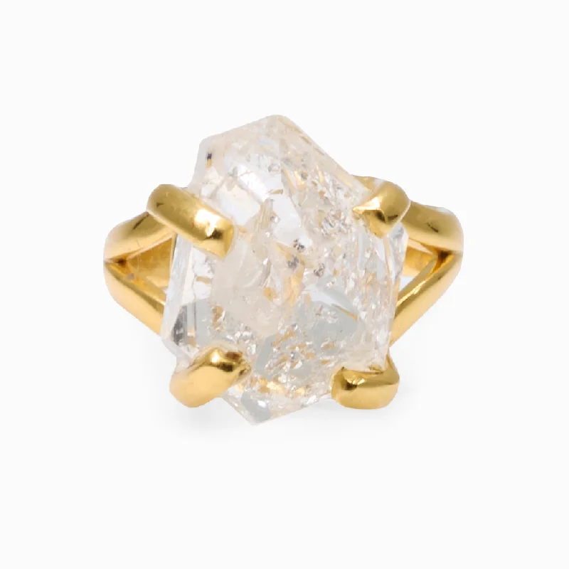 Herkimer Diamond Ring