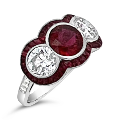 Ruby & Diamond Ring