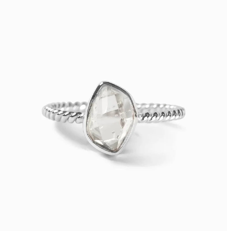 Herkimer Diamond Ring