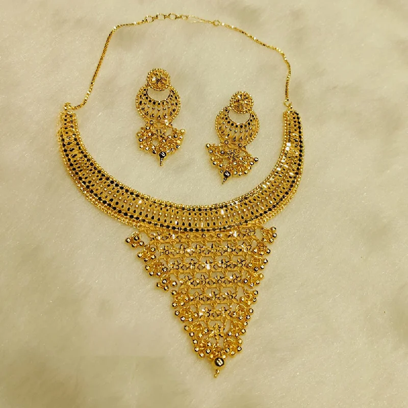 Sunrise Gold  Forming Necklace Set