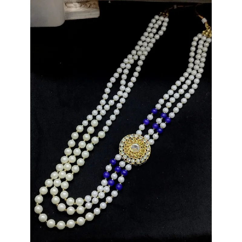 Akruti Collection Pearl Long Necklace