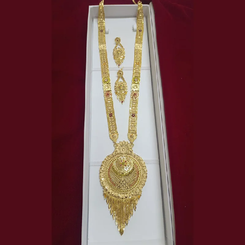 Pari Art Jewellery Forming Long Necklace Set