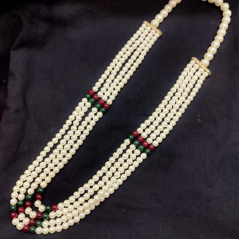 Akruti Collection Pearl Long Necklace