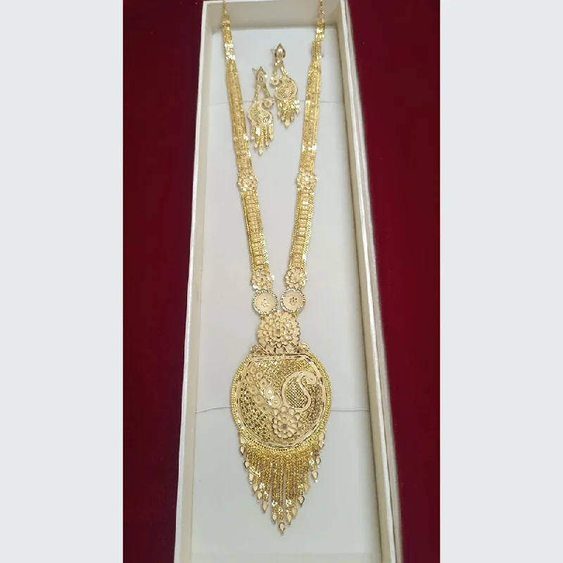 Pari Art Jewellery Forming Long Necklace Set