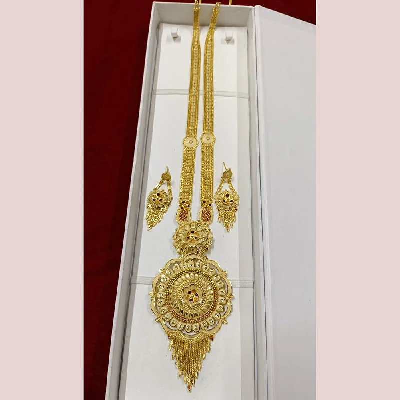 Pari Art Jewellery Forming Long Necklace Set