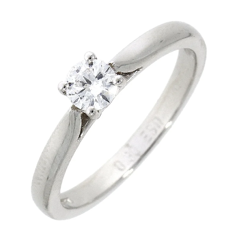 Platinum Solitiare Claw Set Diamond Ring