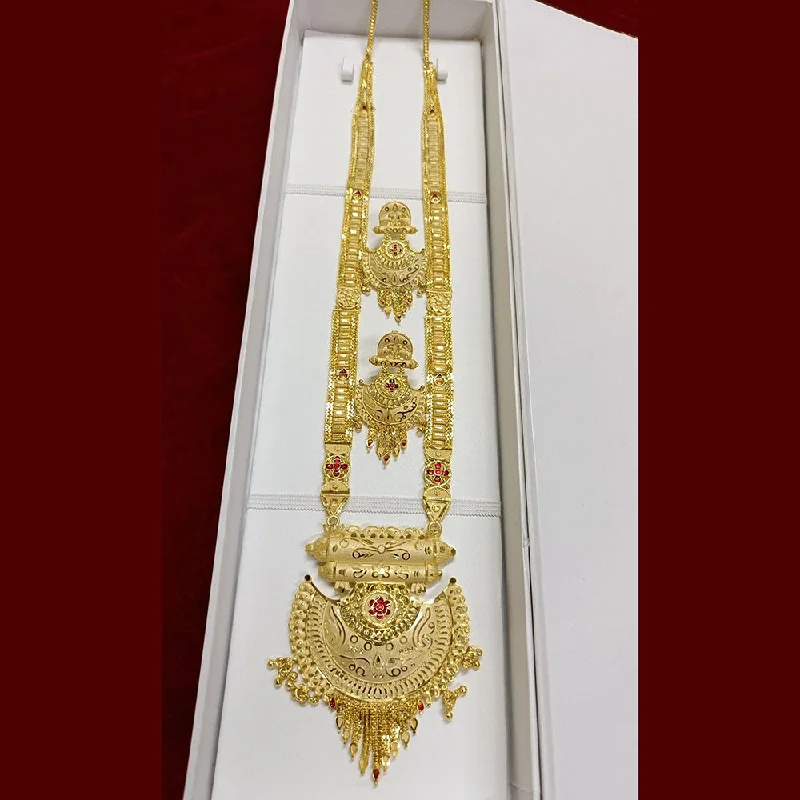 Pari Art Jewellery Forming Long Necklace Set