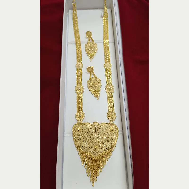 Pari Art Jewellery Forming Long Necklace Set