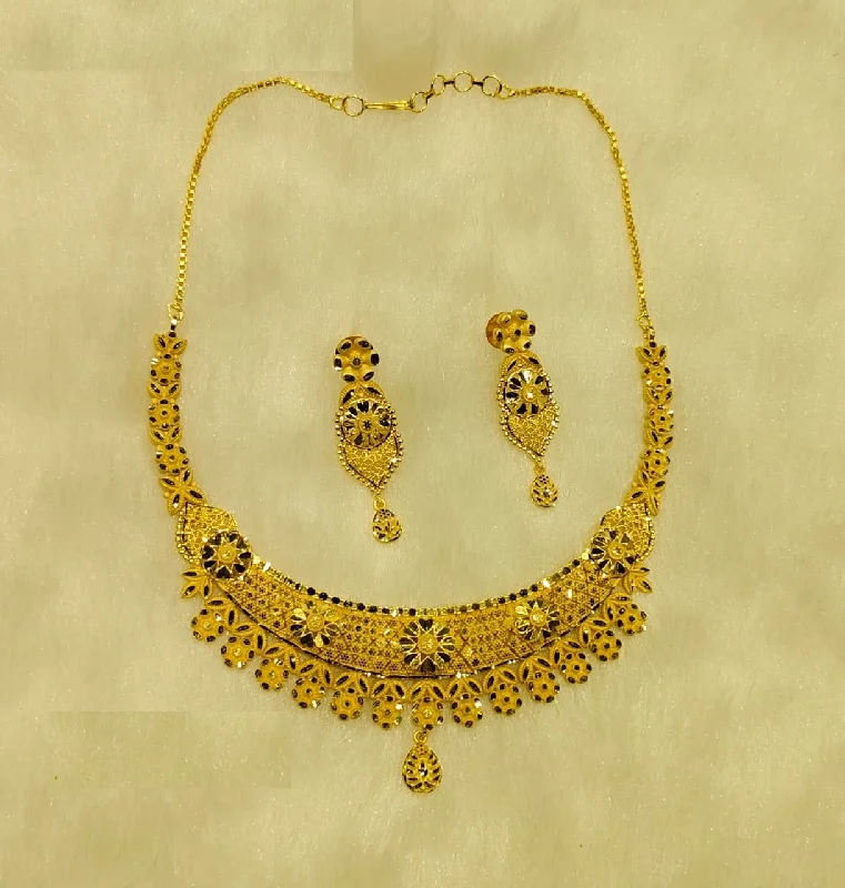 Sunrise Gold  Forming Necklace Set